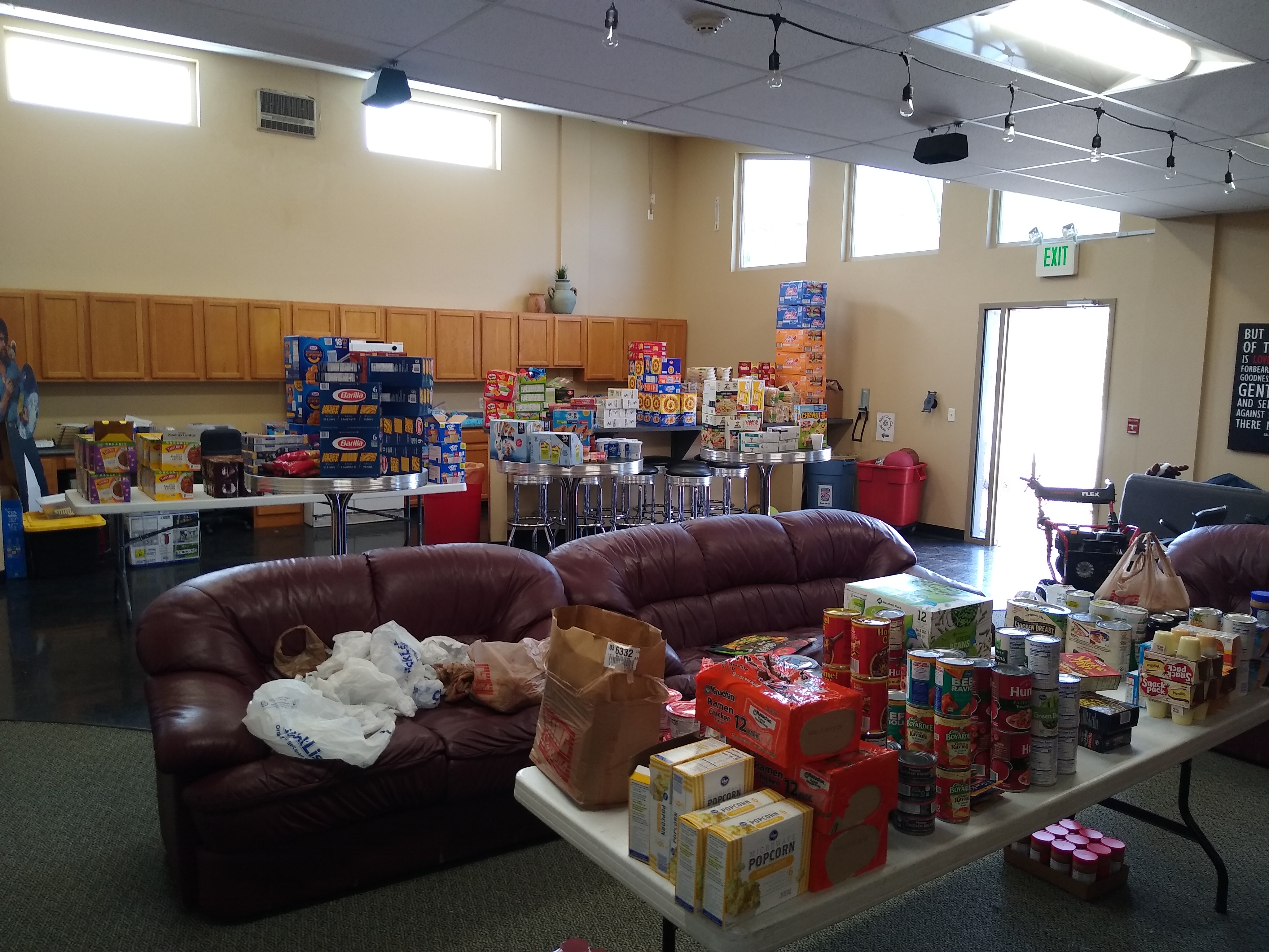 Concordia food drive 4.2020