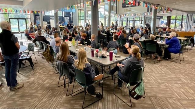 Over 100 volunteers for Love Lakewood Day at Southwest Community Church! 